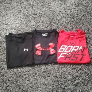 Set of 3, UA t-shirts